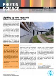 PHOTON SCIENCE NEWSLETTER