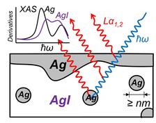 Schematics of the XAS experiment