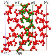 Structure shift in a thermosalient crystal