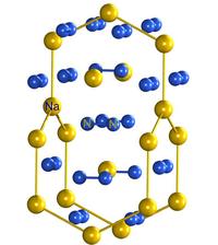 Crystal structure of Na<sub>3</sub>(N<sub>2</sub>)<sub>4</sub>