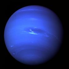 the planet Neptune
