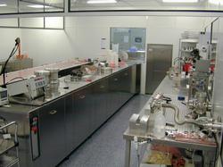 hot air/nitrogen dryer & assembly area
