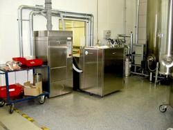 lab washer and dryer (outside)