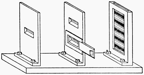 A double-slit apparatus