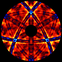 X-ray tomographic imaging of atoms