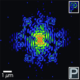 Hard X-Ray holographic diffraction imaging