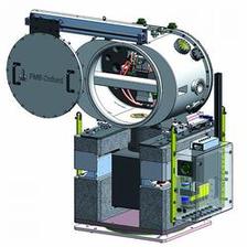 3D view of the PETRA III monochromator for a canted undulator beamline