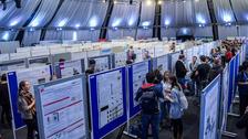 Joint Poster session Users' Meeting 2018 (Photo: DESY/Axel Heimken).